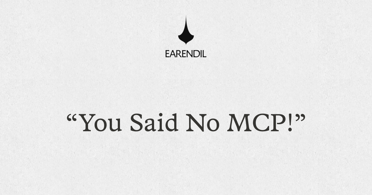 Pi.dev: You Said No MCP