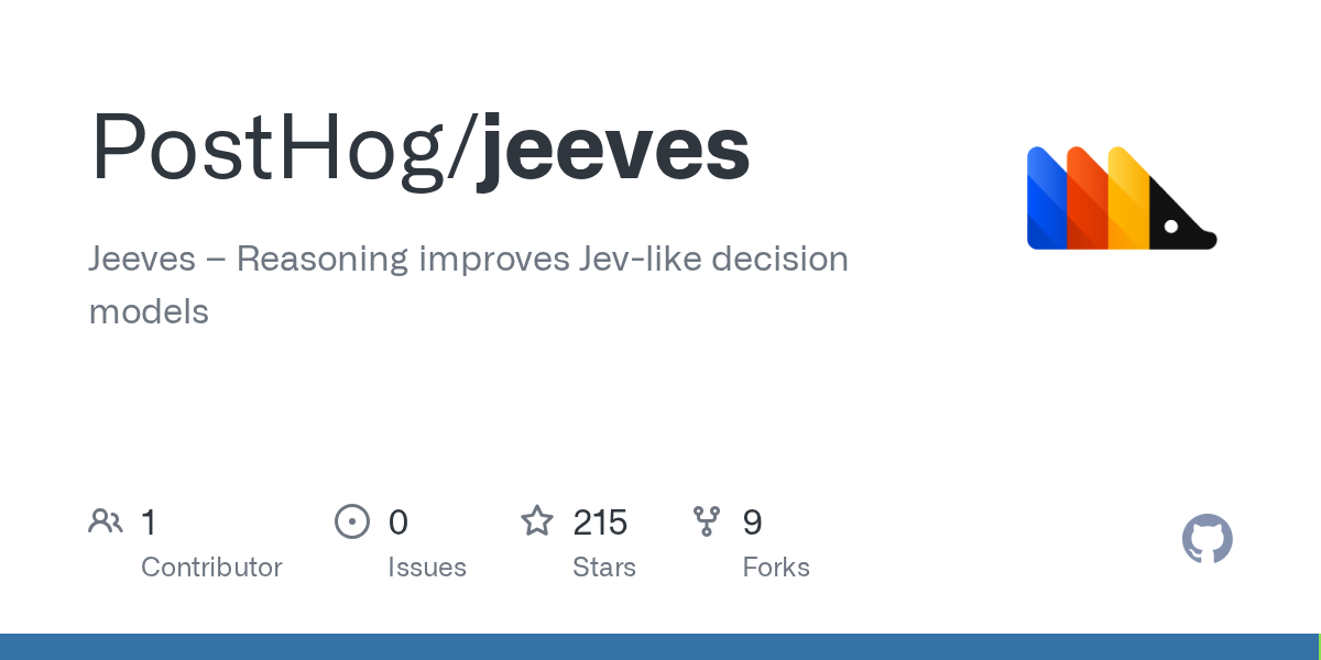 Jeeves. Reasoning improves Jev-like decision models