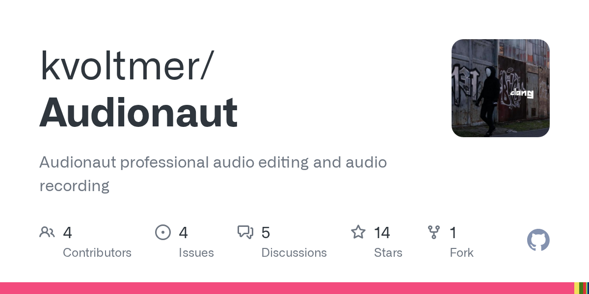 Show HN: Audionaut – an open-source cross-platform multitrack audio editor