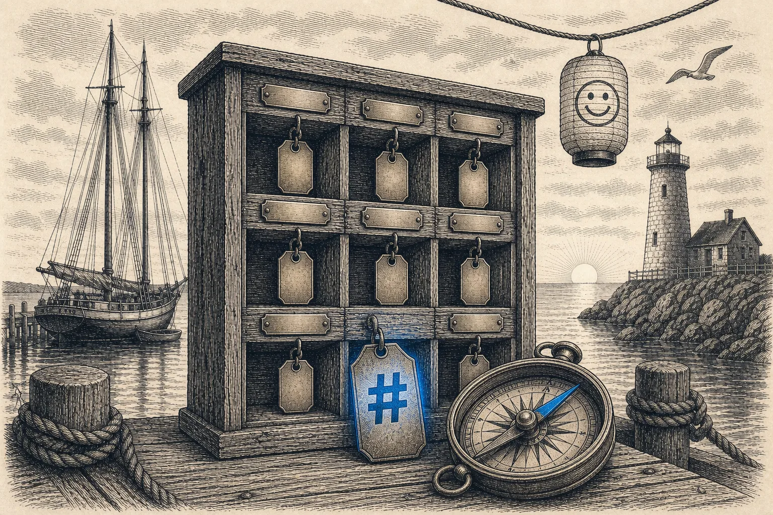 Tag it, find it, π