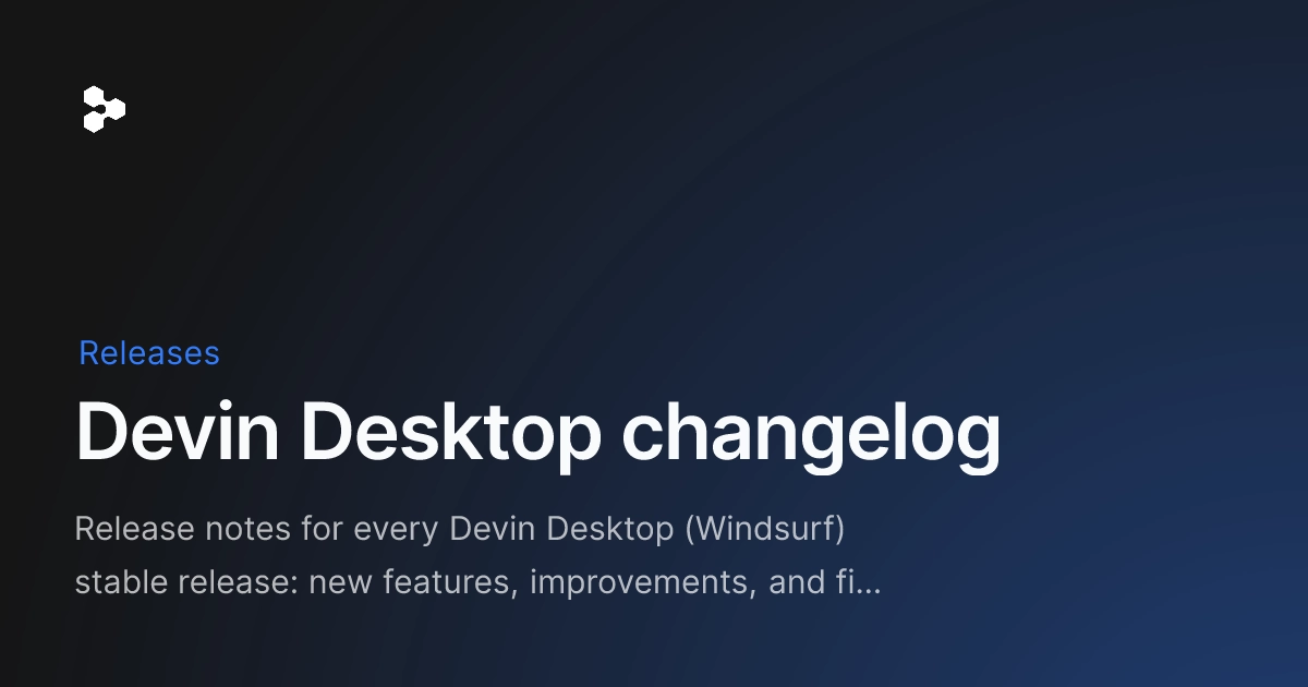 Devin Desktop v3.10.48