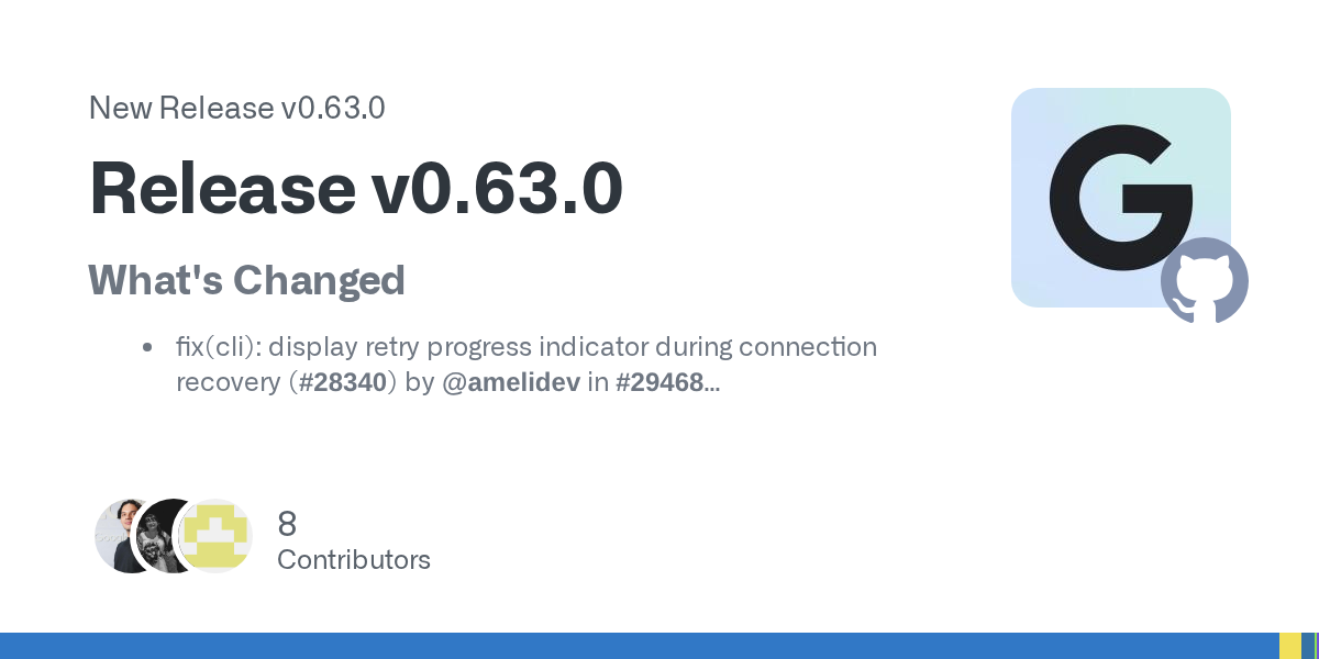 Gemini CLI v0.63.0