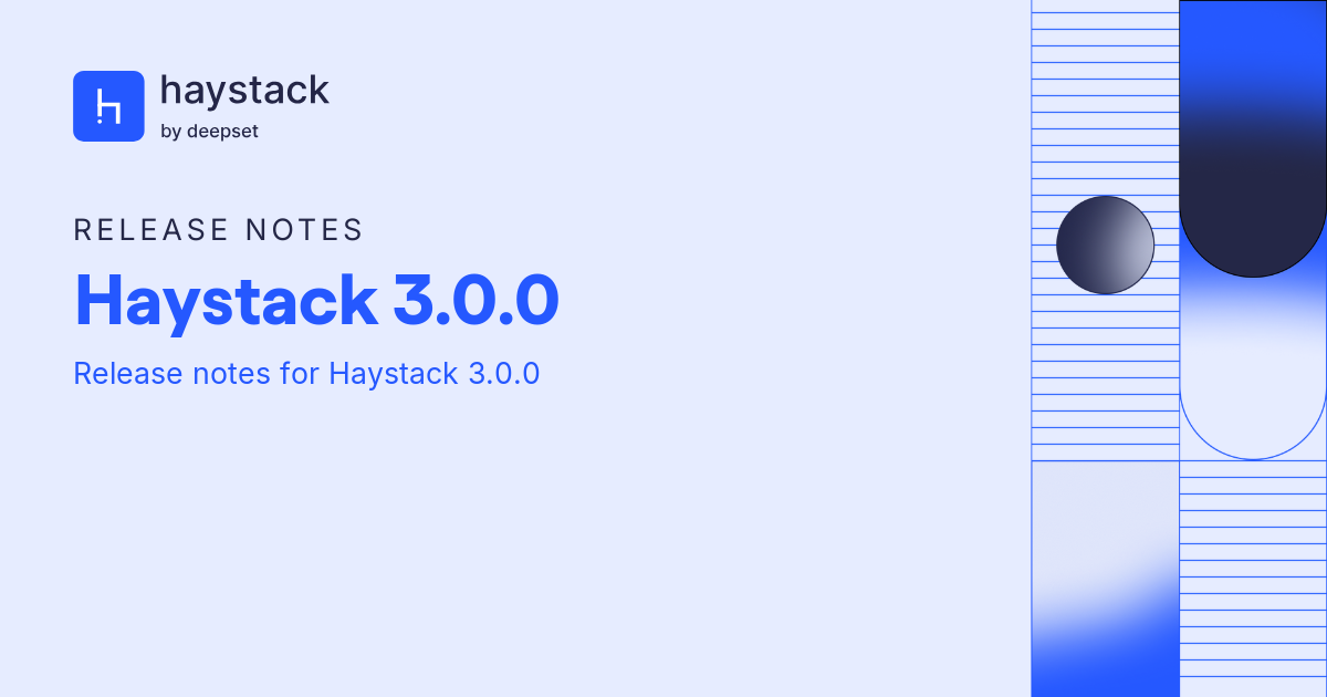 Haystack 3.0.0