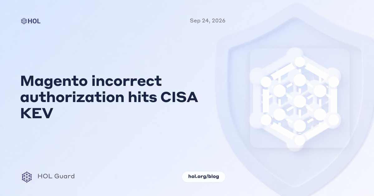 Magento incorrect authorization hits CISA KEV