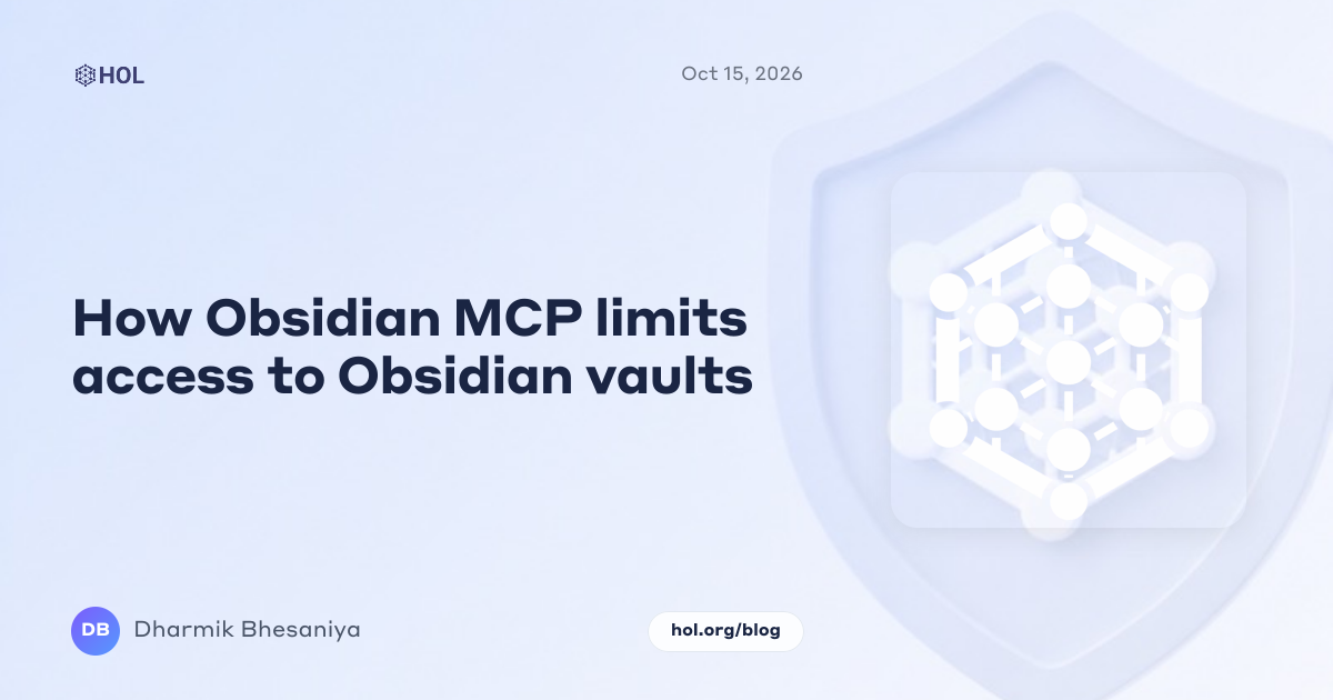 How Obsidian MCP limits access to your vault