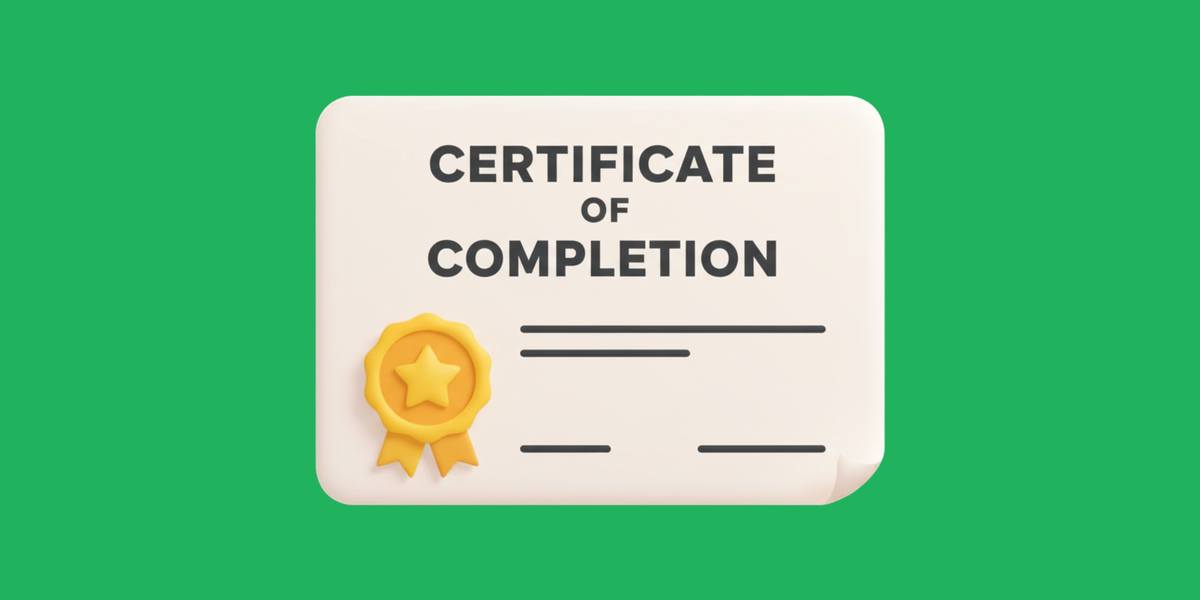 Online Course Certificate of Completion: What Should I Include?