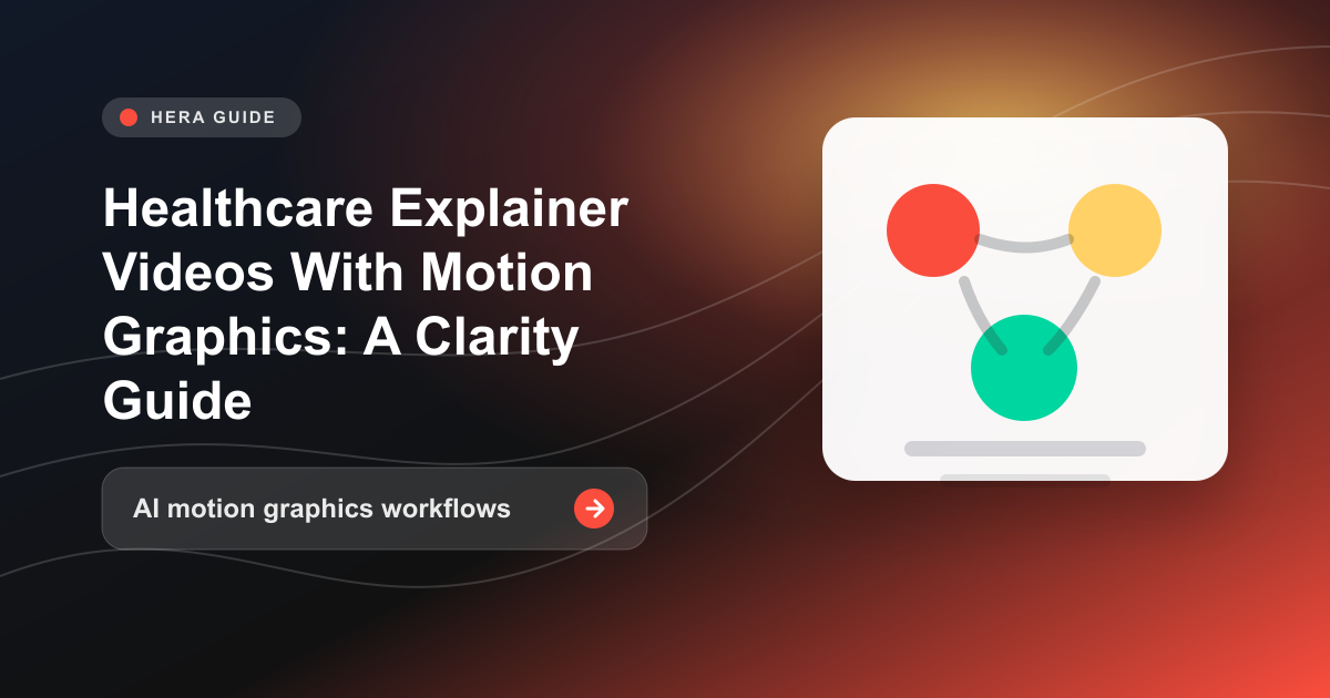 Healthcare Explainer Videos With Motion Graphics: A Clarity Guide