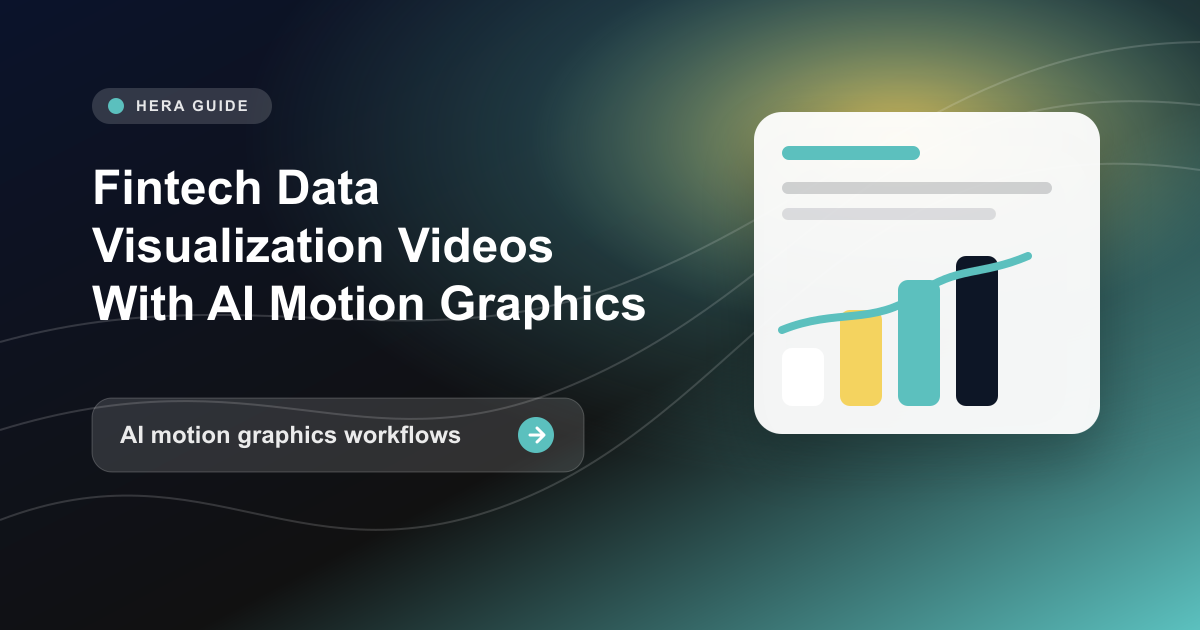 Fintech Data Visualization Videos With AI Motion Graphics
