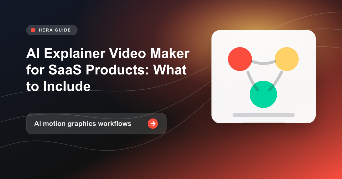 AI Explainer Video Maker for SaaS Products: What to Include