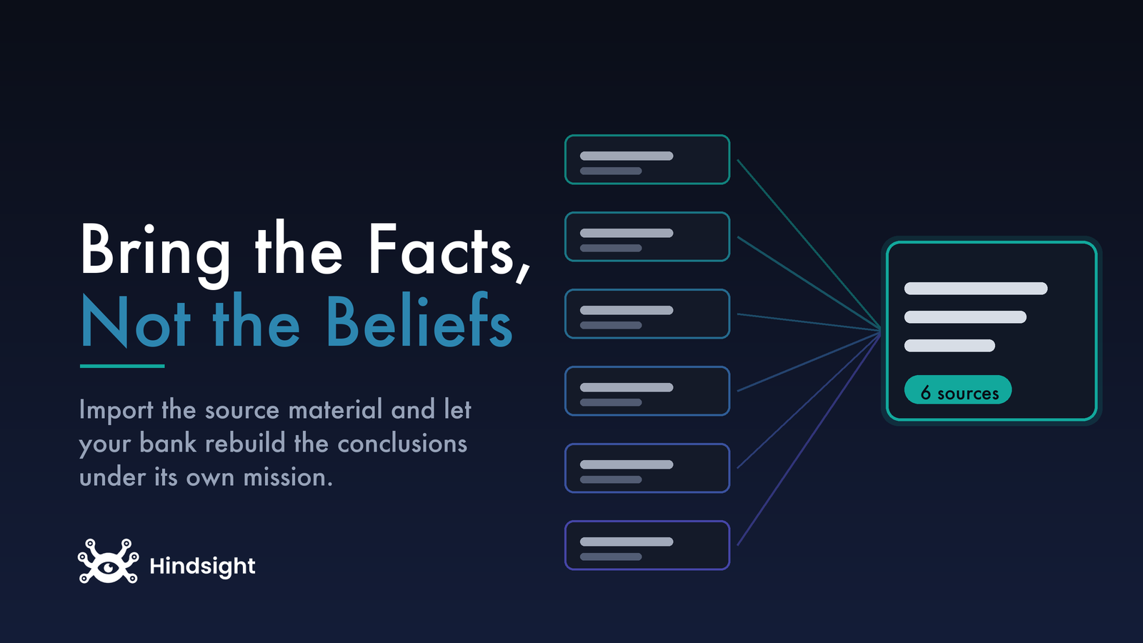 Bring the Facts, Not the Beliefs