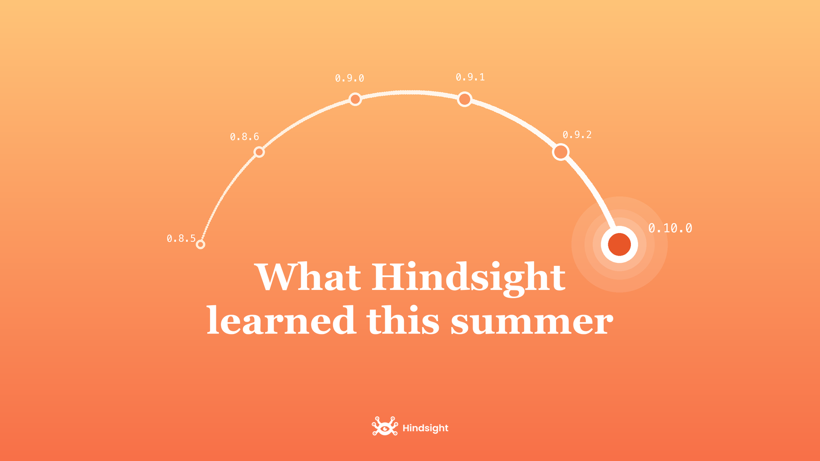 What Hindsight Learned This Summer