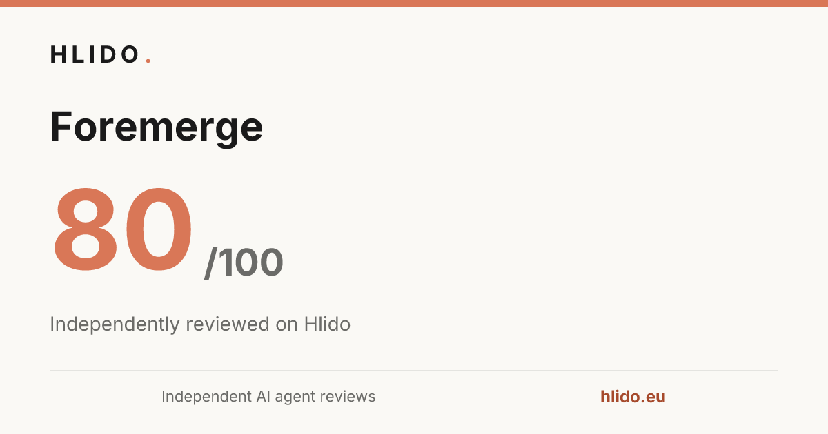 Foremerge — Laddoo 80/100