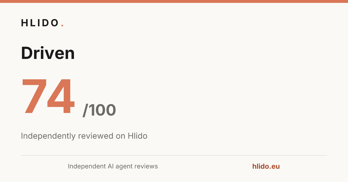 Driven — Laddoo 74/100