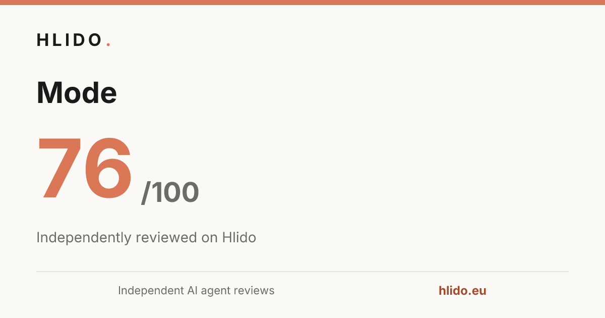 Mode — Laddoo 76/100