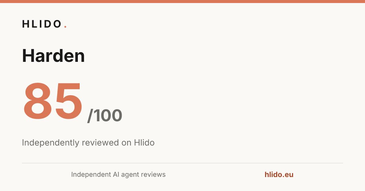 Harden — Laddoo 85/100