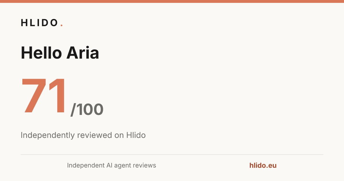 Hello Aria — Laddoo 71/100
