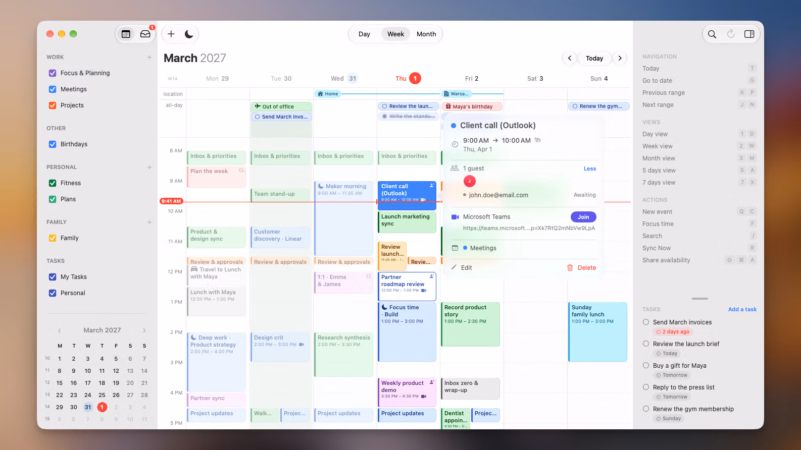 How to Sync Outlook and Google Calendar on Mac