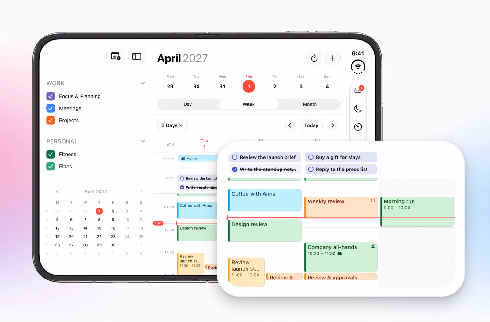 hora, unfolded: what we built for iPhone Duo