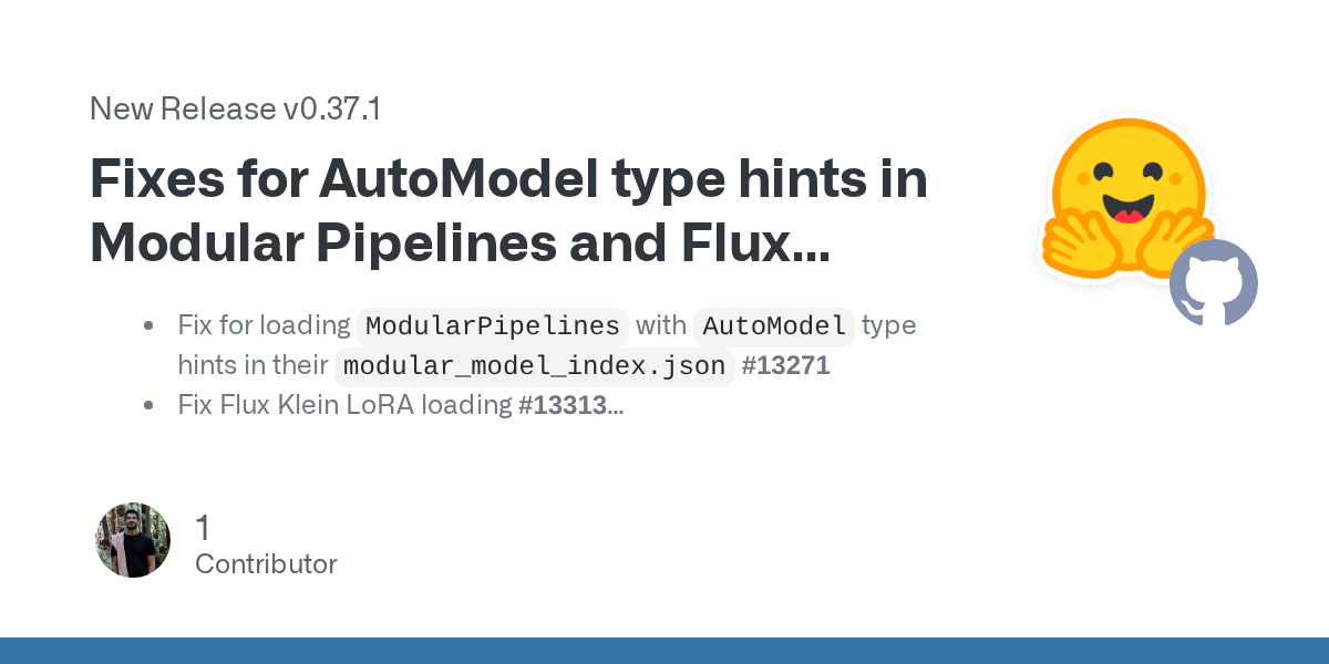 Fixes for AutoModel type hints in Modular Pipelines and Flux Klein LoRA loading