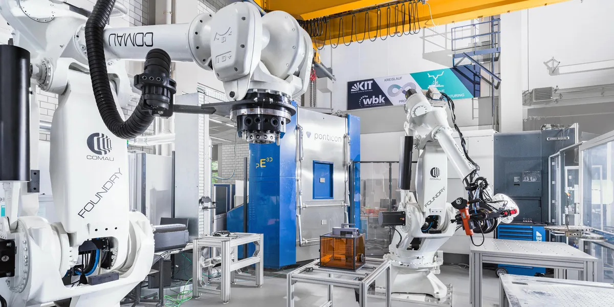 Robot Recycler Salvages Parts From Broken Machines