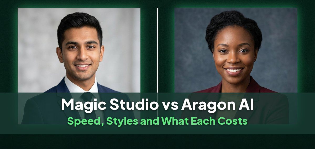 Magic Studio vs Aragon AI: Which AI Headshot Generator Is Better in 2026?