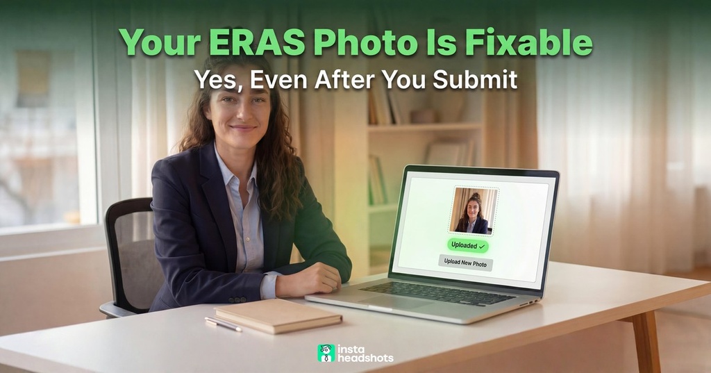Can You Retake or Update Your ERAS Photo? Yes, and Here's How