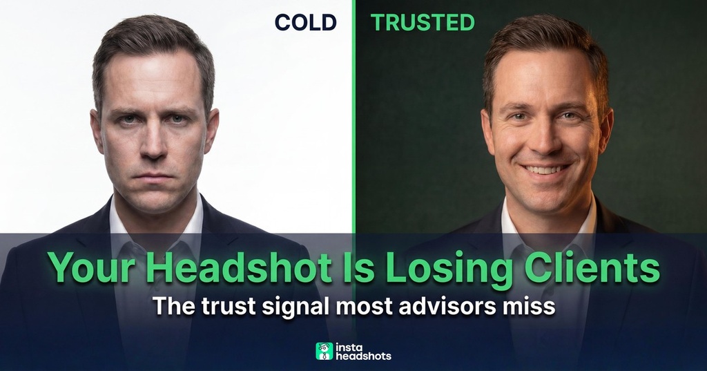 Financial Advisor Headshots: The Trust Signal Most Advisors Get Wrong