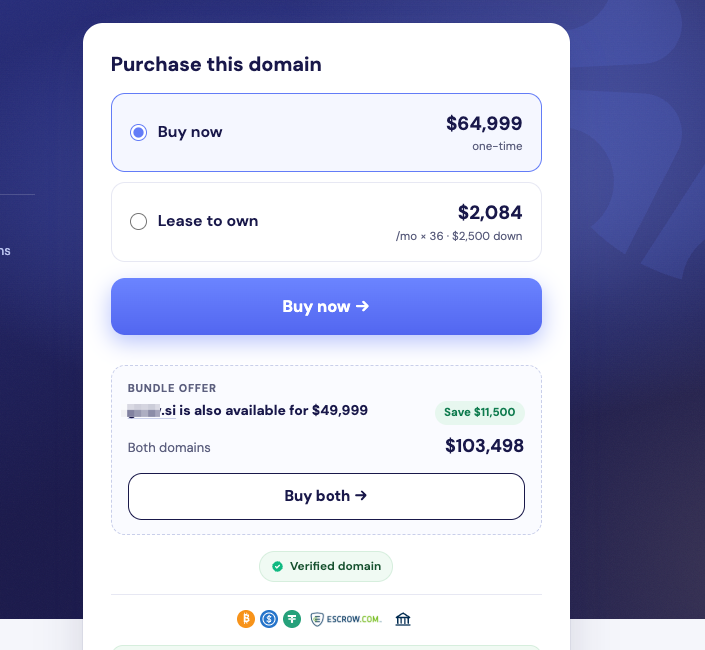 Introducing Domain Bundles: Sell Matching Domains Together