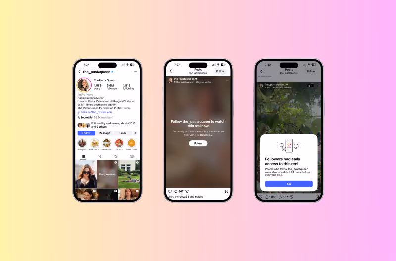 Instagram Early Access Reels: How the Feature Works