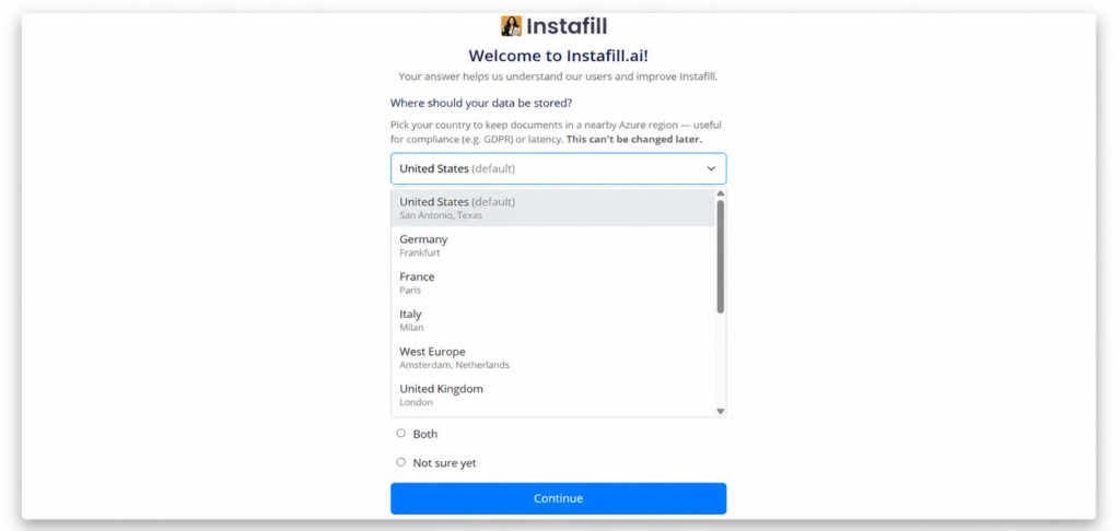 Choose where your data lives: introducing storage regions