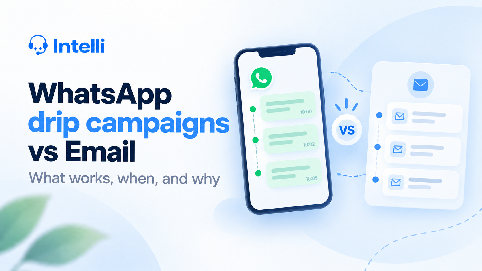 WhatsApp Drip Campaigns vs Email: What Works, When, and Why
