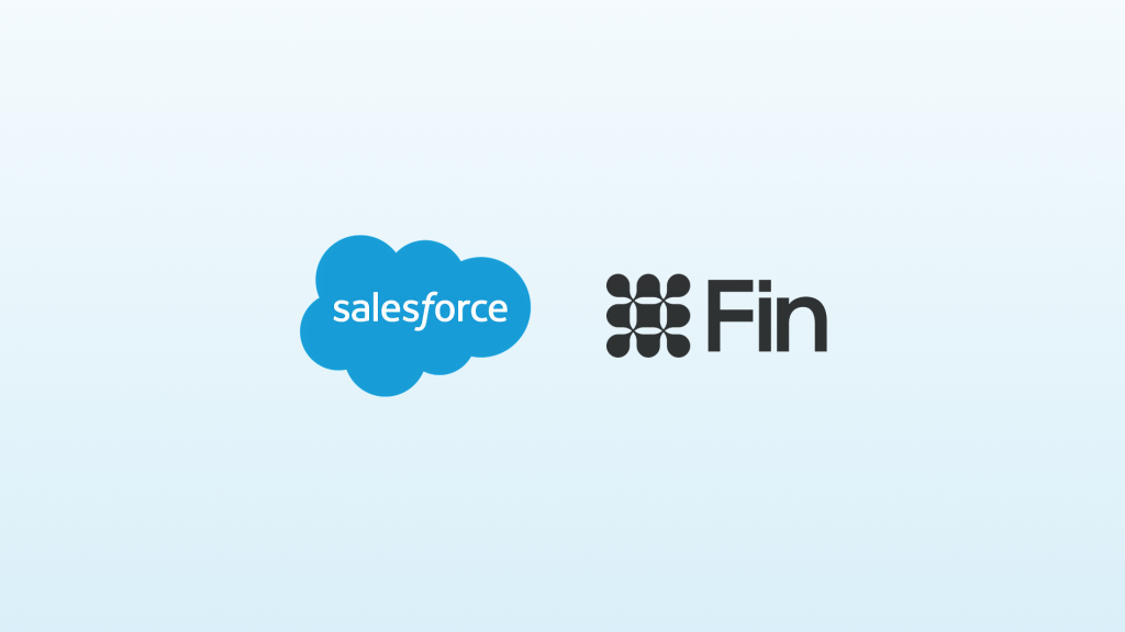Salesforce signs definitive agreement to acquire Fin