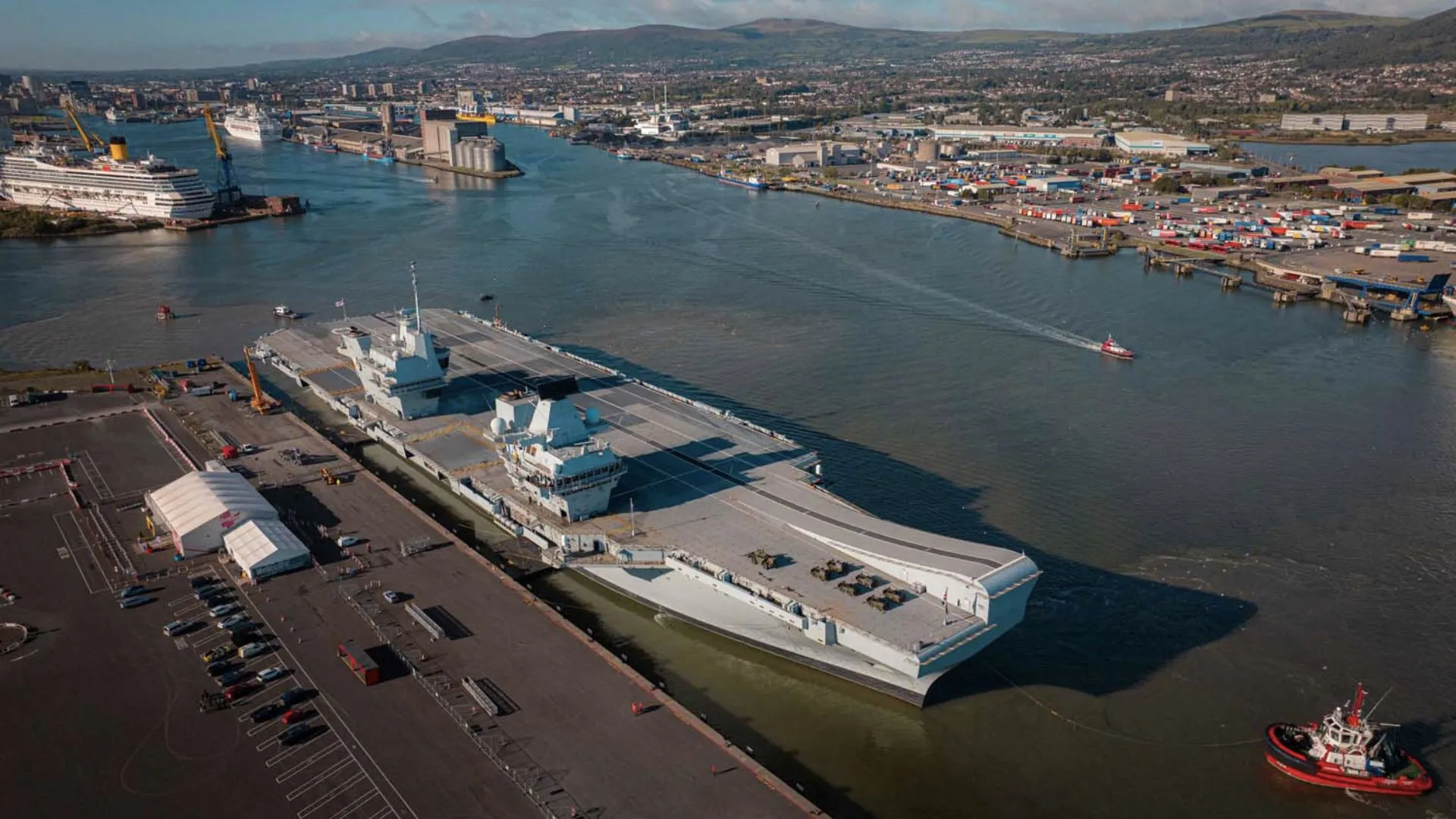 80,000-ton aircraft carrier to serve as flagship vessel of NATO’s leading high readiness naval force