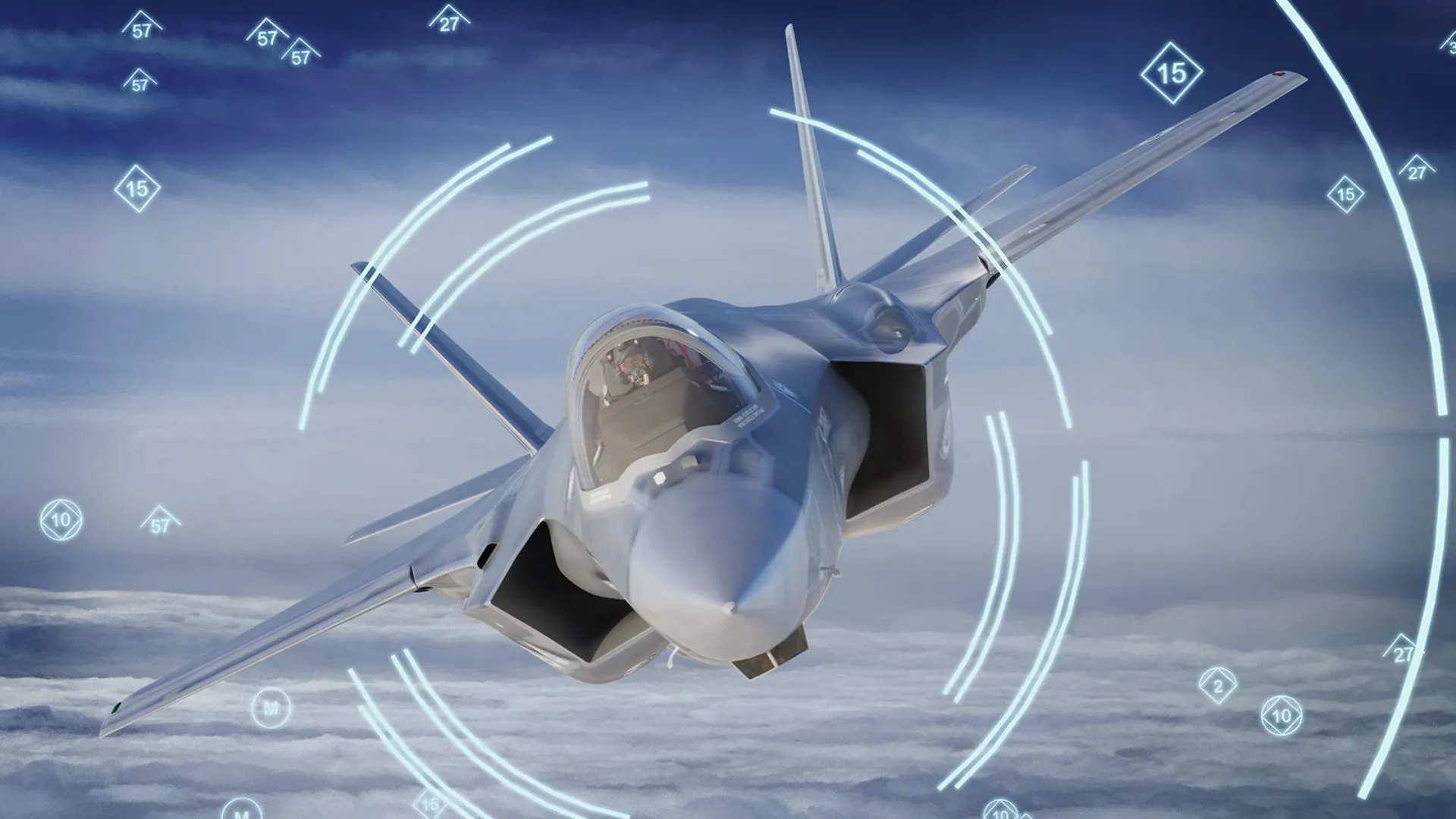 1,200-mph US F-35 jets gain 360-degree electromagnetic view to spot threats quickly
