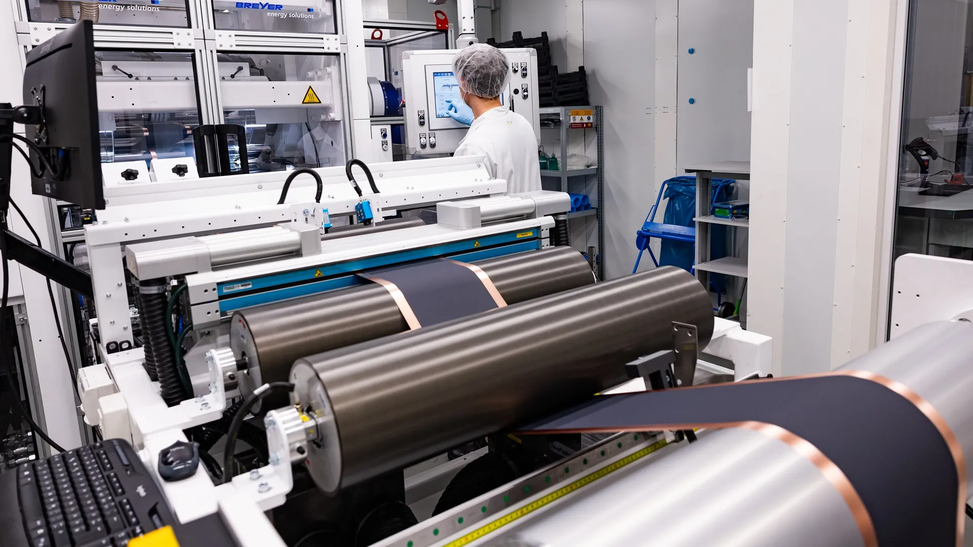 50-MWh battery line swaps drying ovens for electron beams, runs at one-fifth the cost