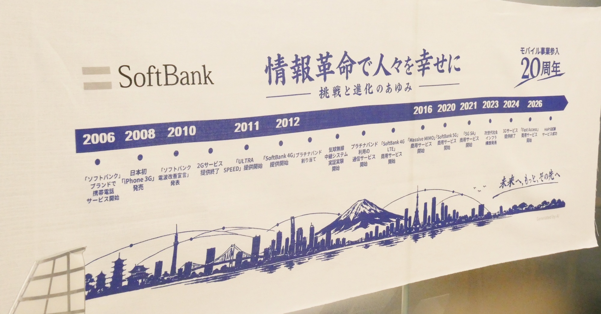 ソフトバンクのモバイル事業20年を振り返る ボーダフォン買収からiPhone導入、次世代のネットワークまで