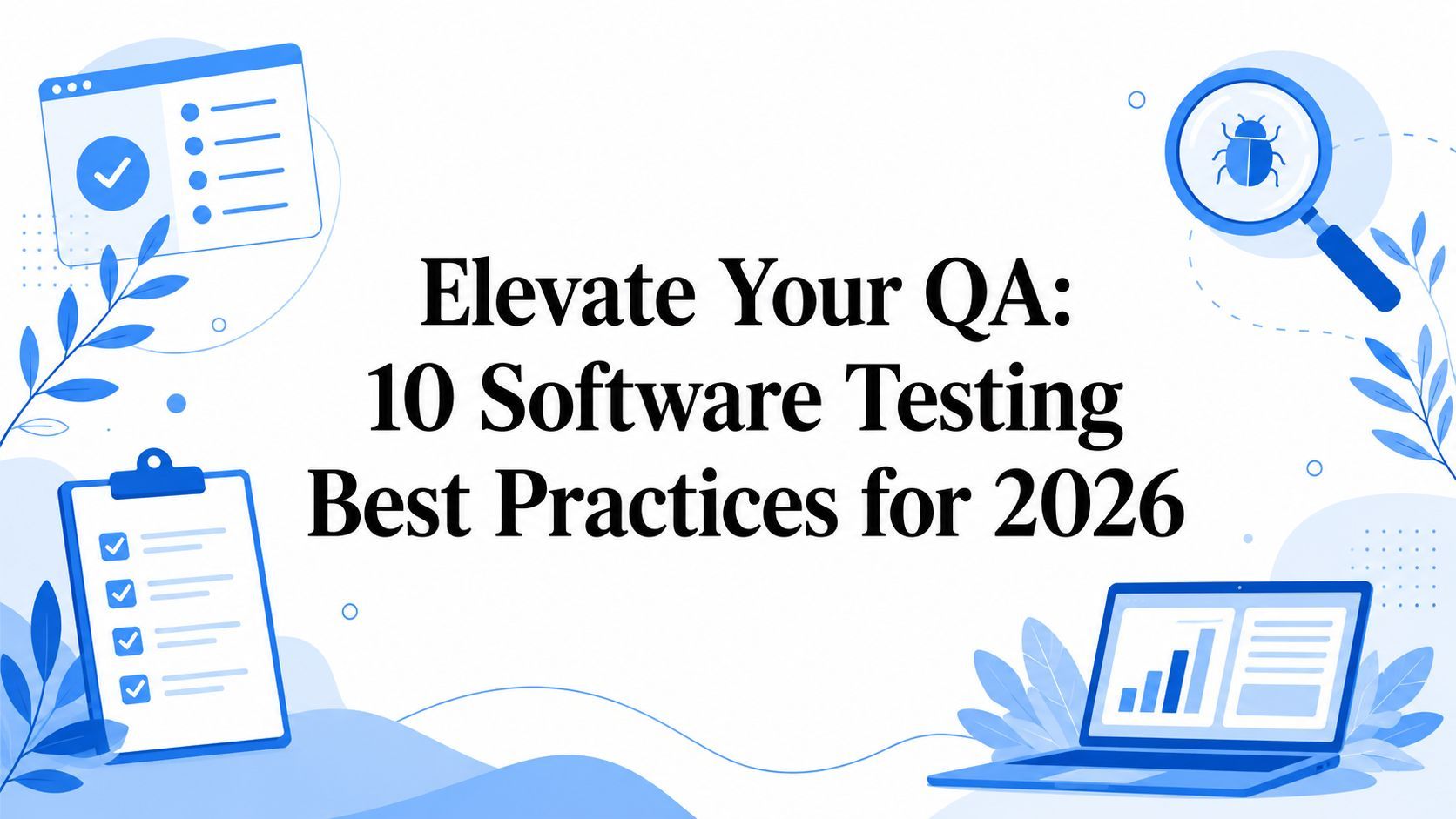 Elevate Software Testing: 10 Best Practices for 2026