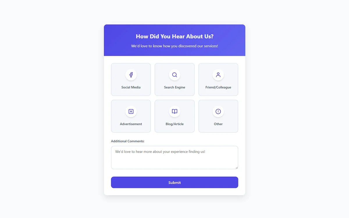 How Did You Hear About Us? – 9 Templates & Options
