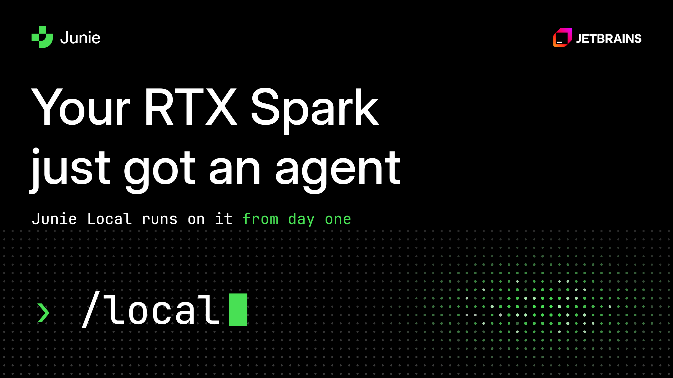 Junie Local Comes to the NVIDIA RTX Spark