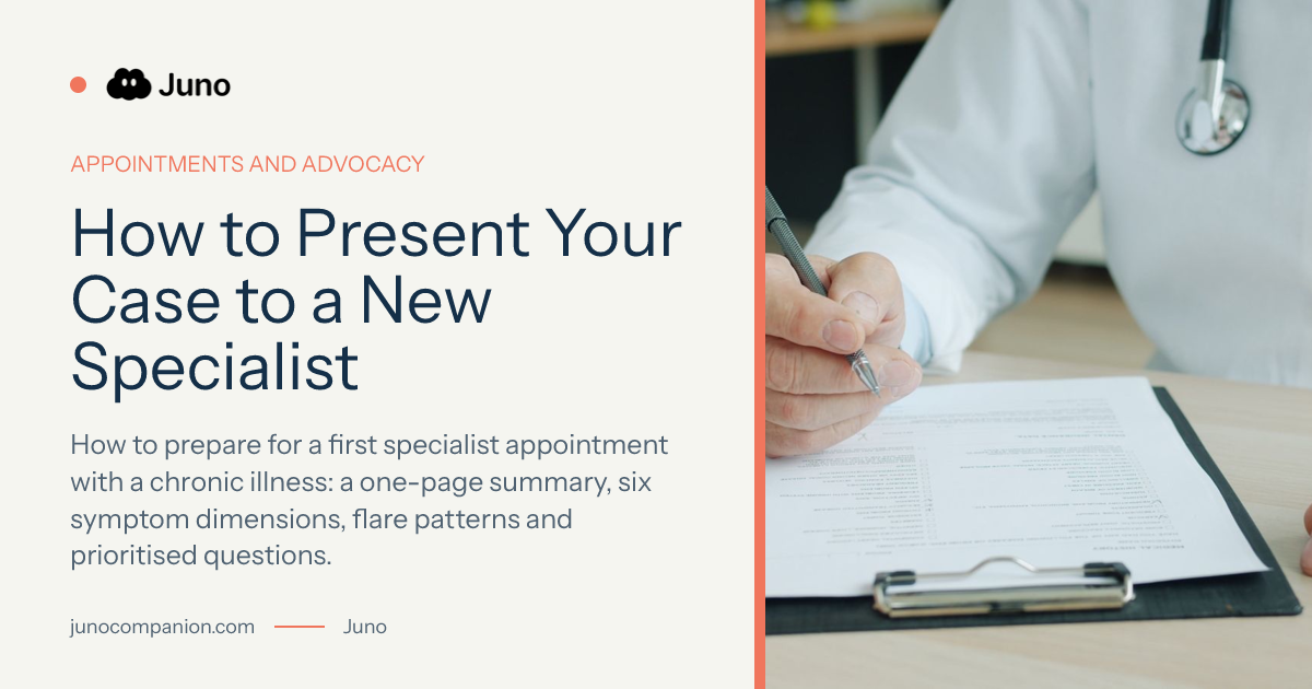 How to Present Your Case to a New Specialist