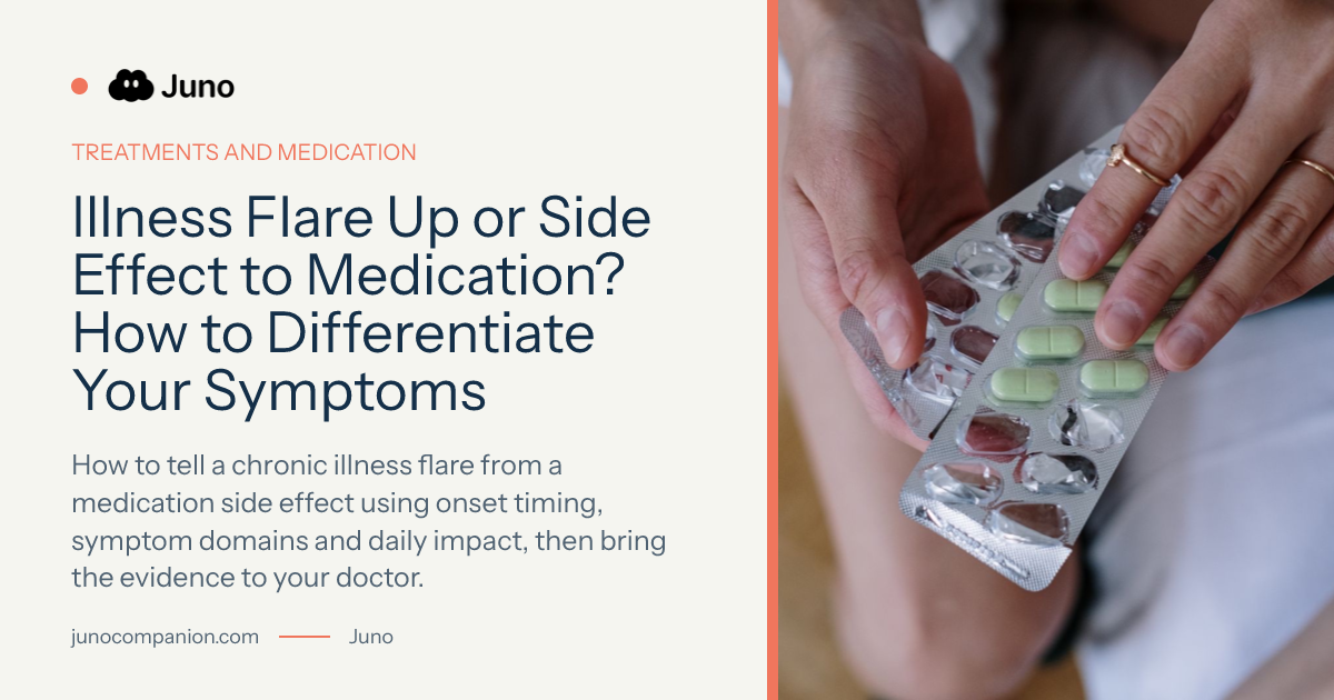 Flare or Medication Side Effect? How to Tell the Difference