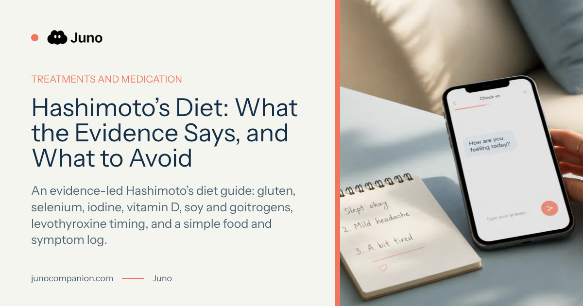 Hashimoto’s Diet: What the Evidence Says, and What to Avoid