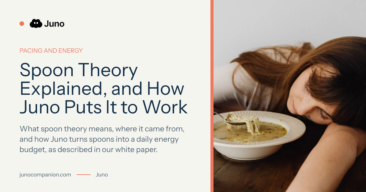 Spoon Theory Explained, and How Juno Puts It to Work