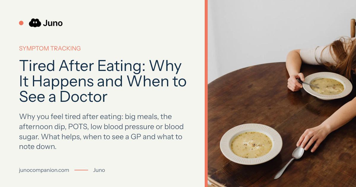 Tired After Eating: Why It Happens and When to See a Doctor