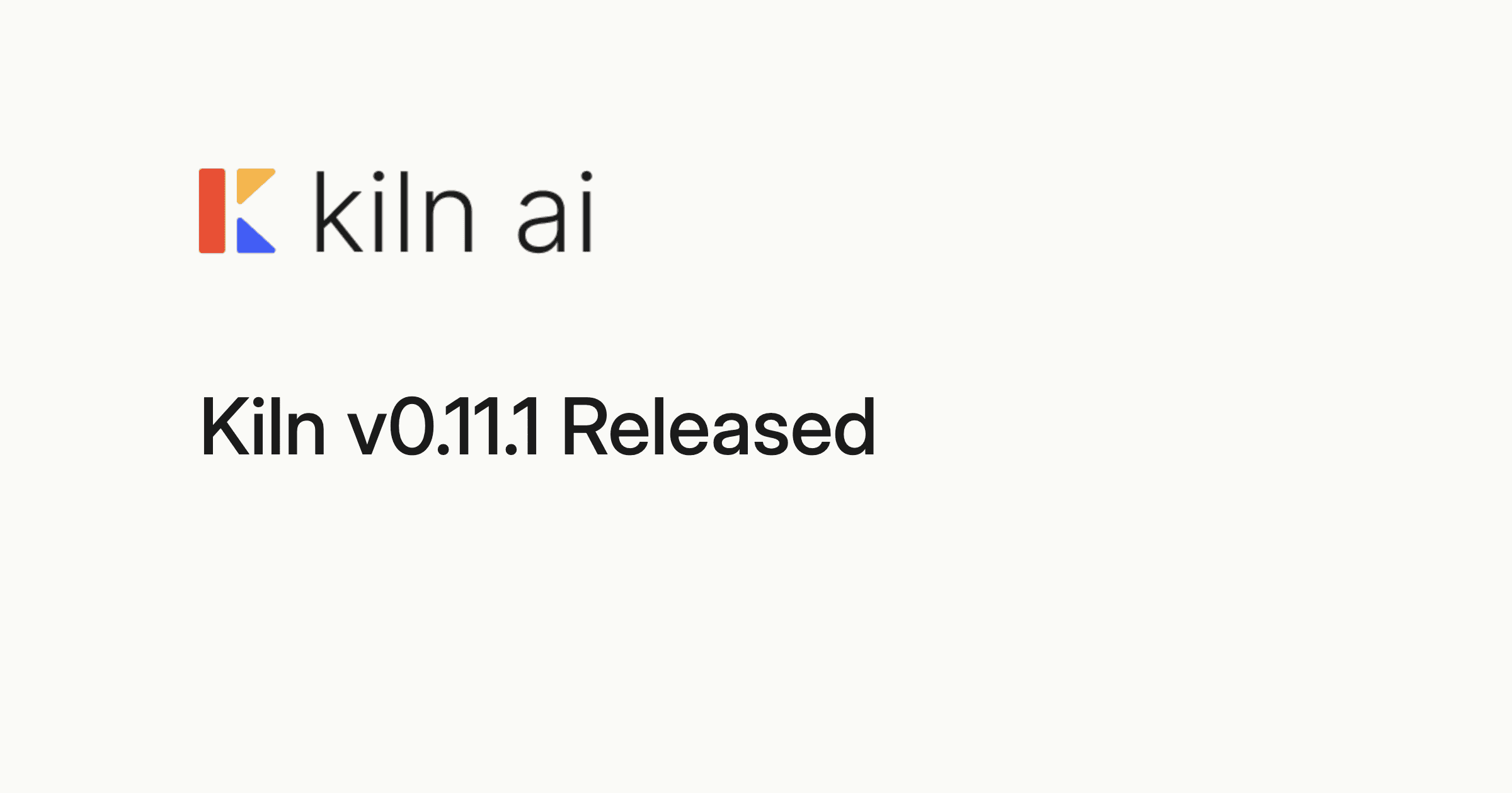 Kiln v0.11.1 Released