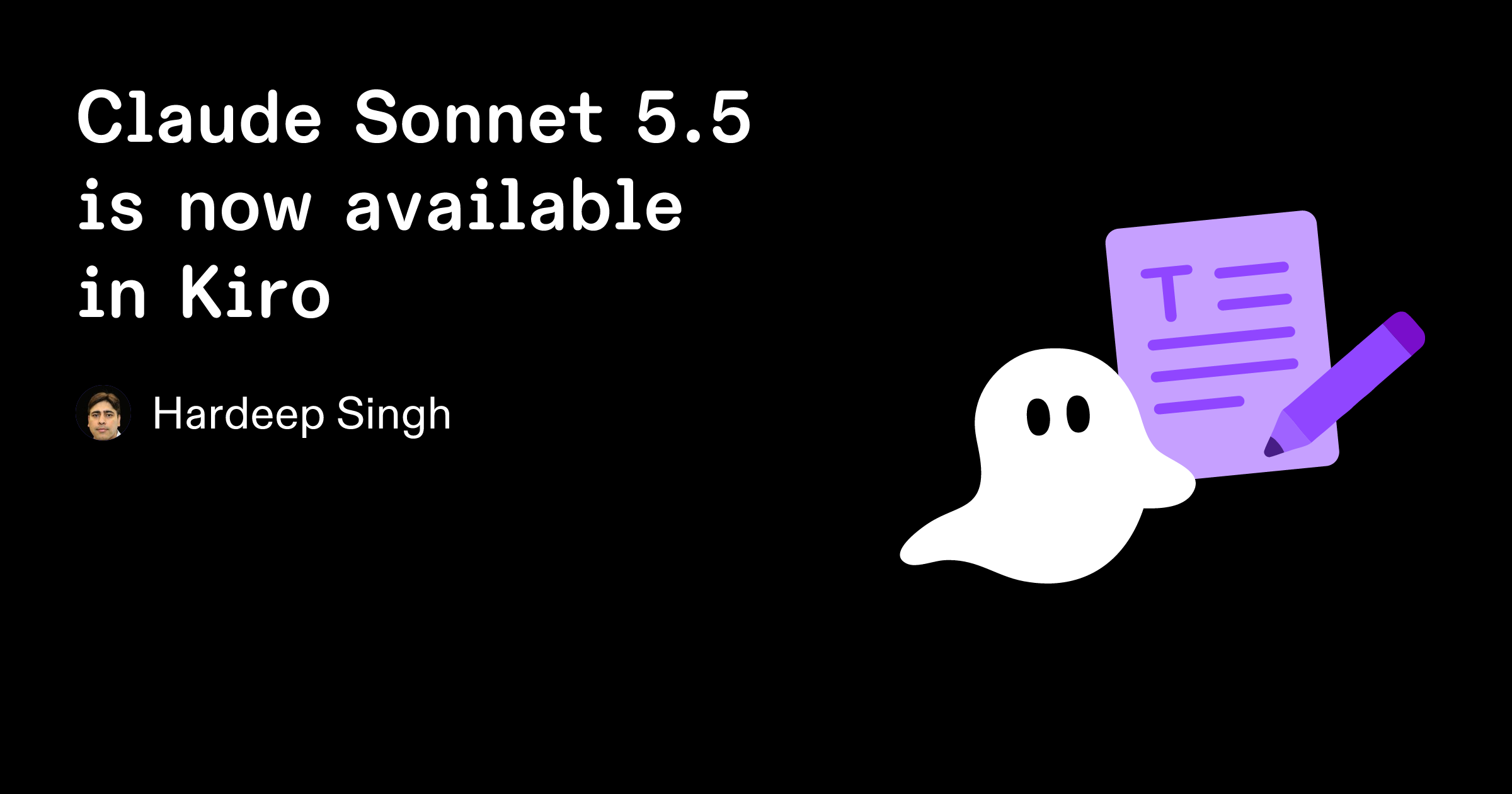 Claude Sonnet 5.5 is now available in Kiro