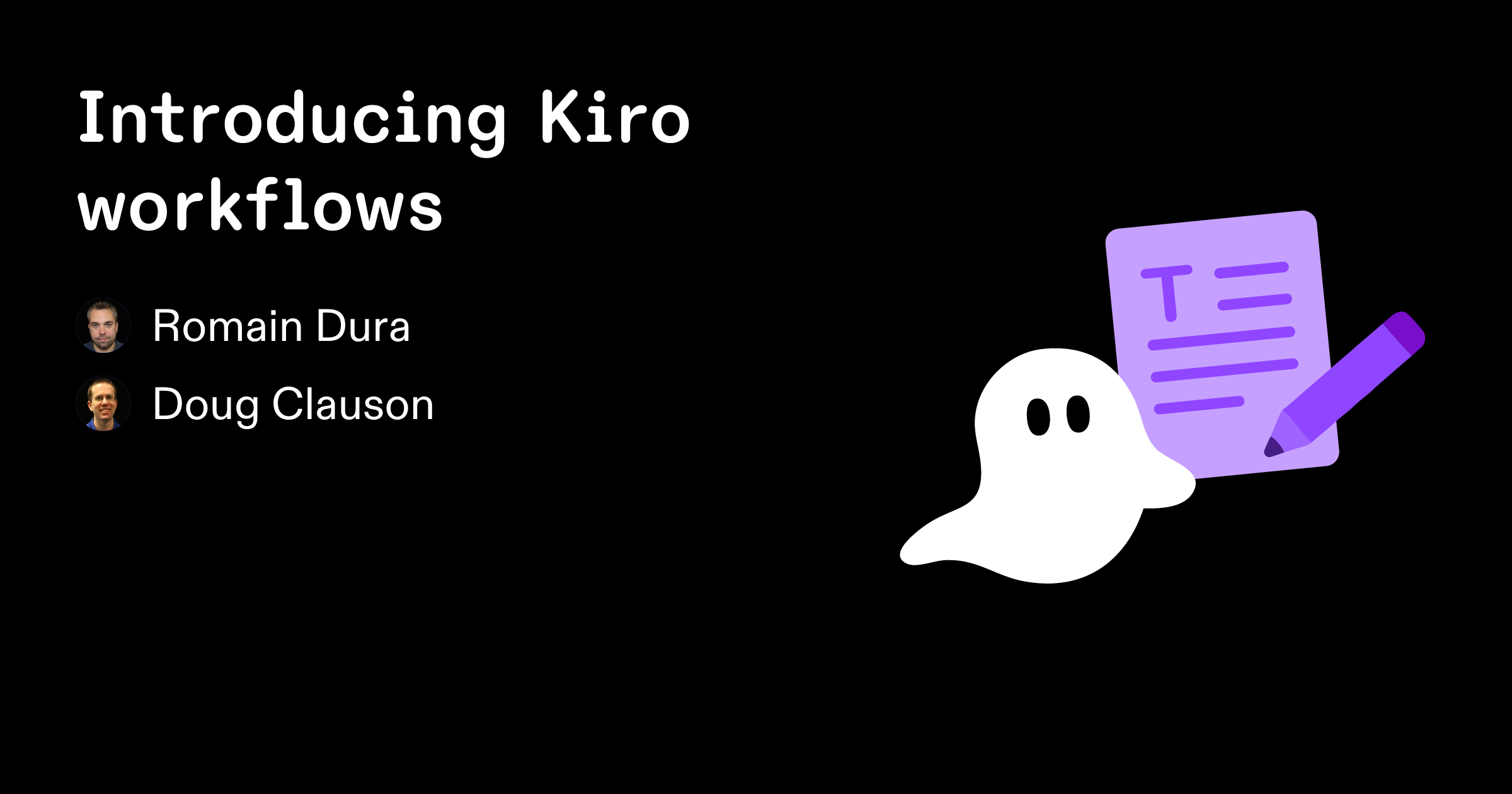 Introducing Kiro workflows