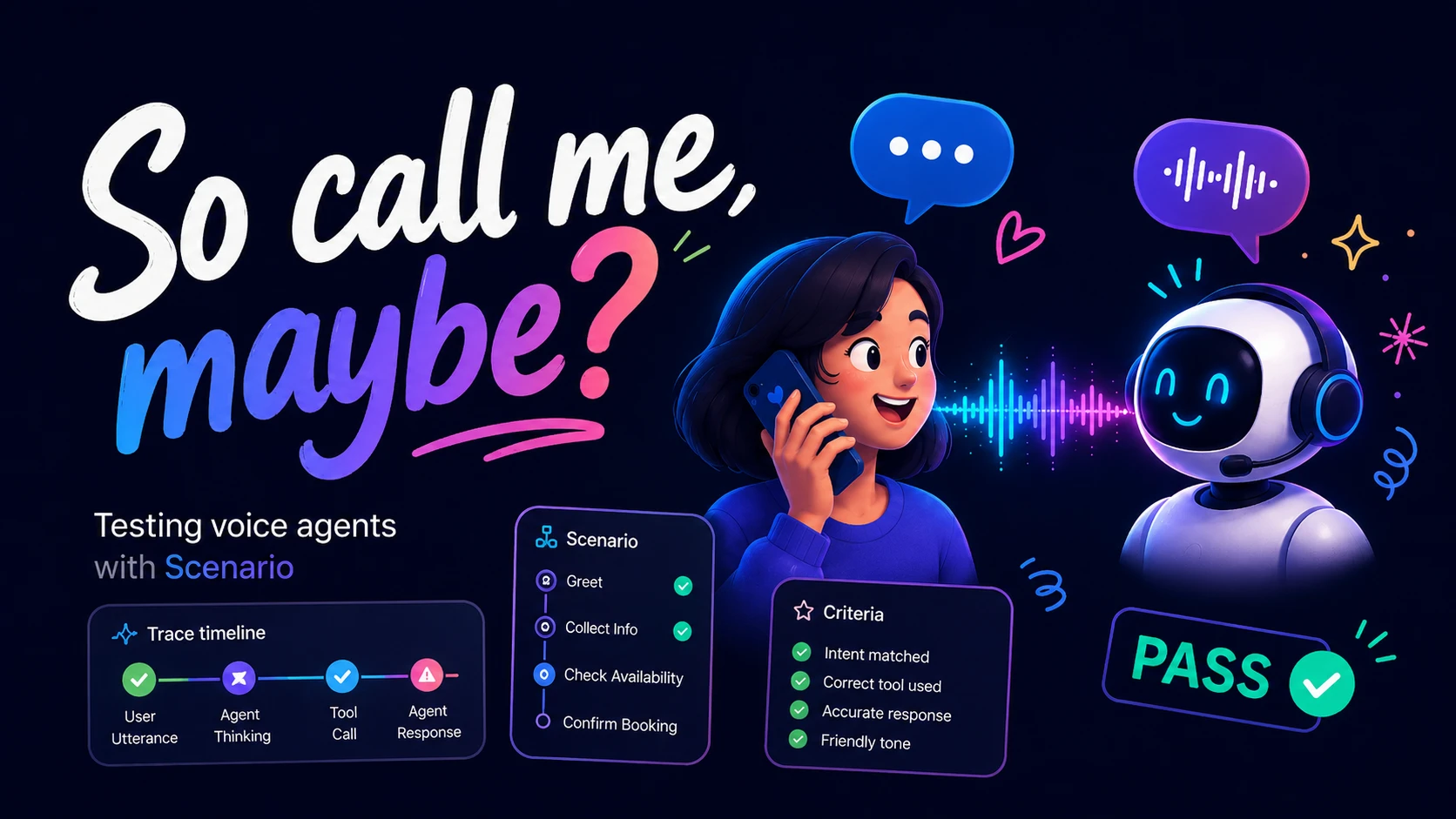 Introducing: Testing voice agents like you test your chat agents