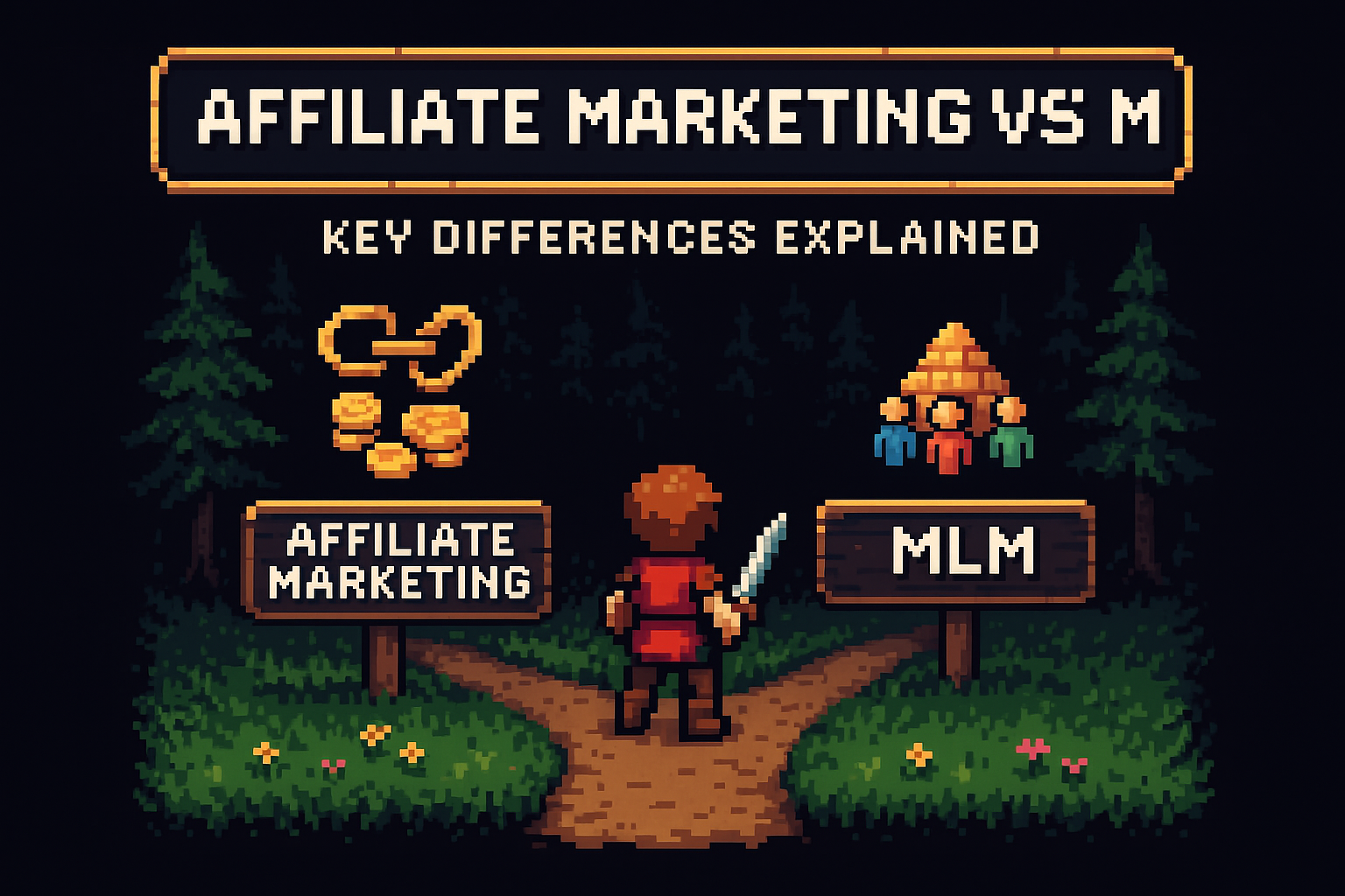 Affiliate Marketing vs MLM: Key Differences Explained