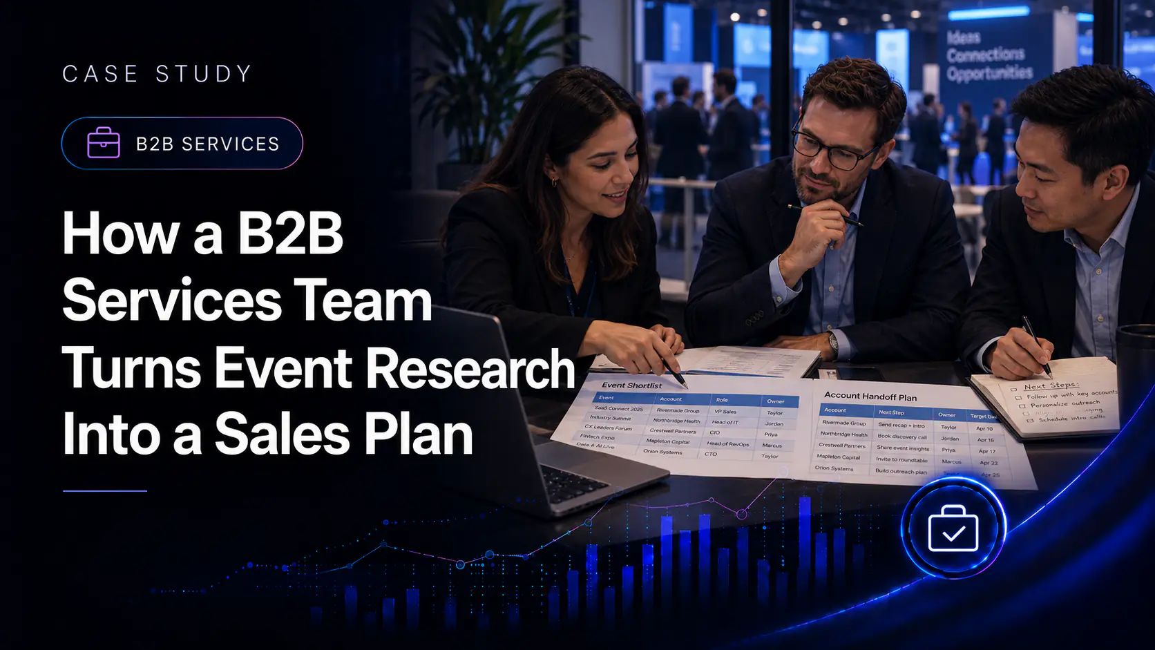 B2B Event Selection Use Case: From Research to Sales Plan